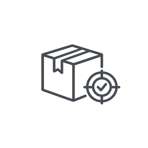 Icon für Lieferung und Einsatz industrieller 3D-Druck-Bauteile