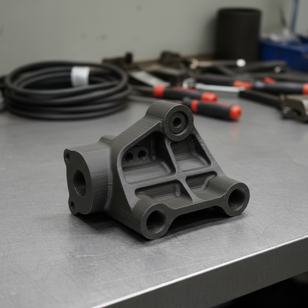 Additiv gefertigtes Kunststoffbauteil als Ergebnis von Reverse Engineering