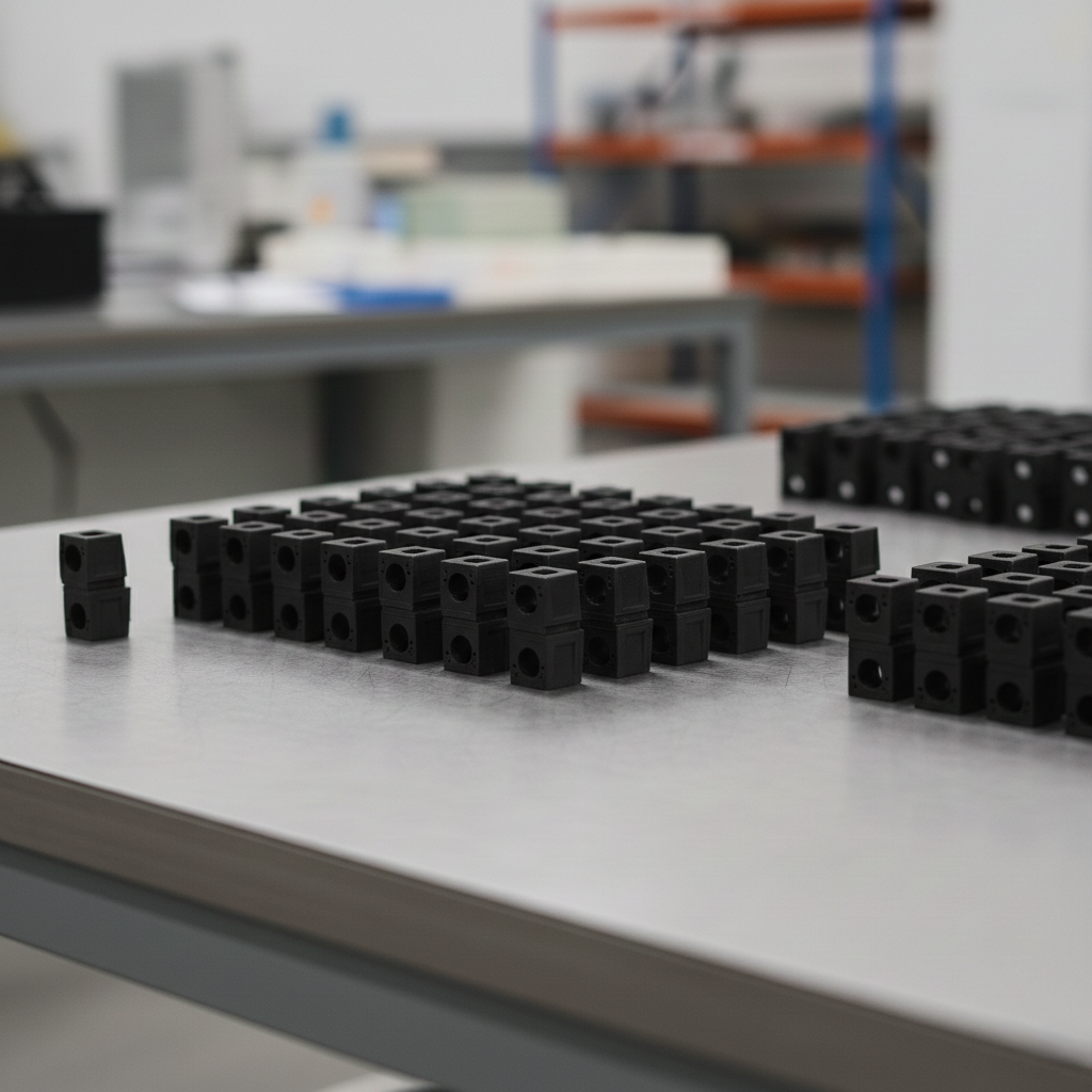 Seriennahe Kunststoffbauteile als Kleinserie im industriellen 3D-Druck zur Einordnung zwischen Prototyp und Großserie